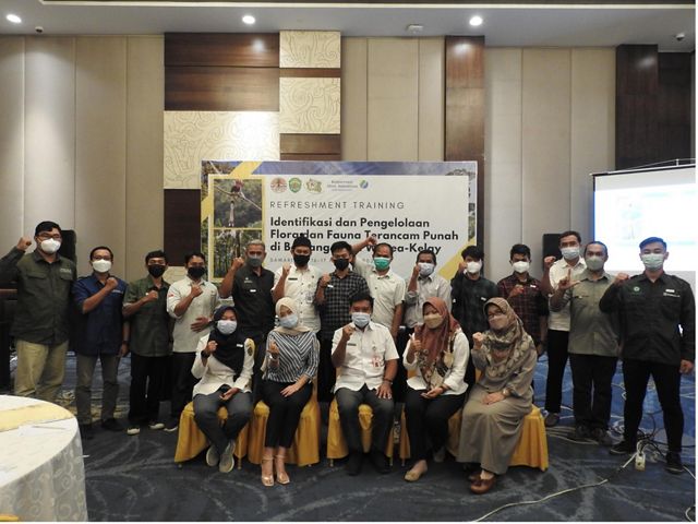 YKAN together with the KEE Forum conducted a training "Identification and Management of Endangered Flora and Fauna in the Wehea-Kelay Landscape".