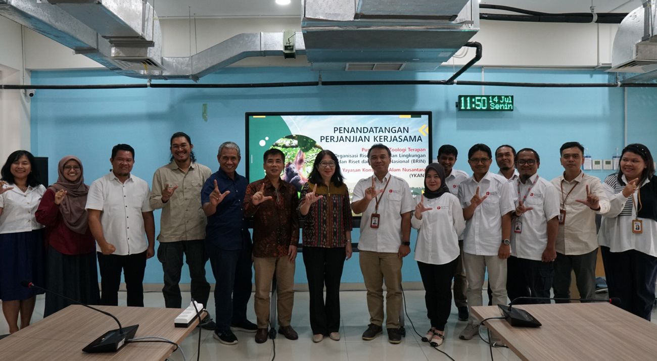 Kerja sama BRIN dan YKAN