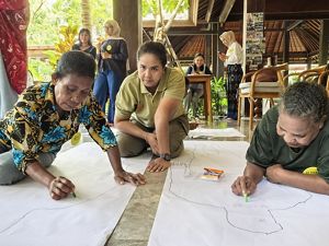 Kelompok Perempuan ikut pelatihan kepemimpinan di Bali
