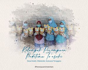 Kelompok Perempuan Padatimu To'asoki Desa Kulati, Wakatobi, Sulawesi Tenggara.