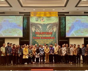 Pelantikan pengurus dan anggota Forum Komunikasi Perkebunan Berkelanjutan masa bakti 2019-2022 Kabupaten Berau.