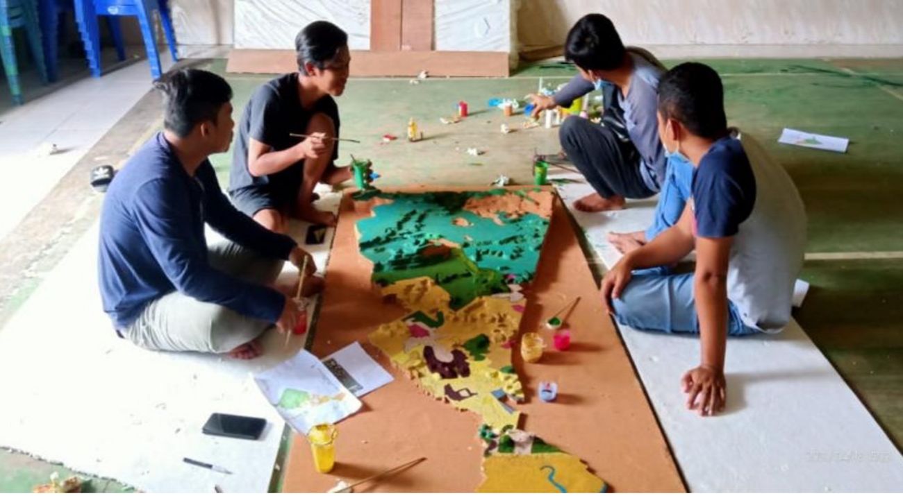 Proses pembuatan 3d map